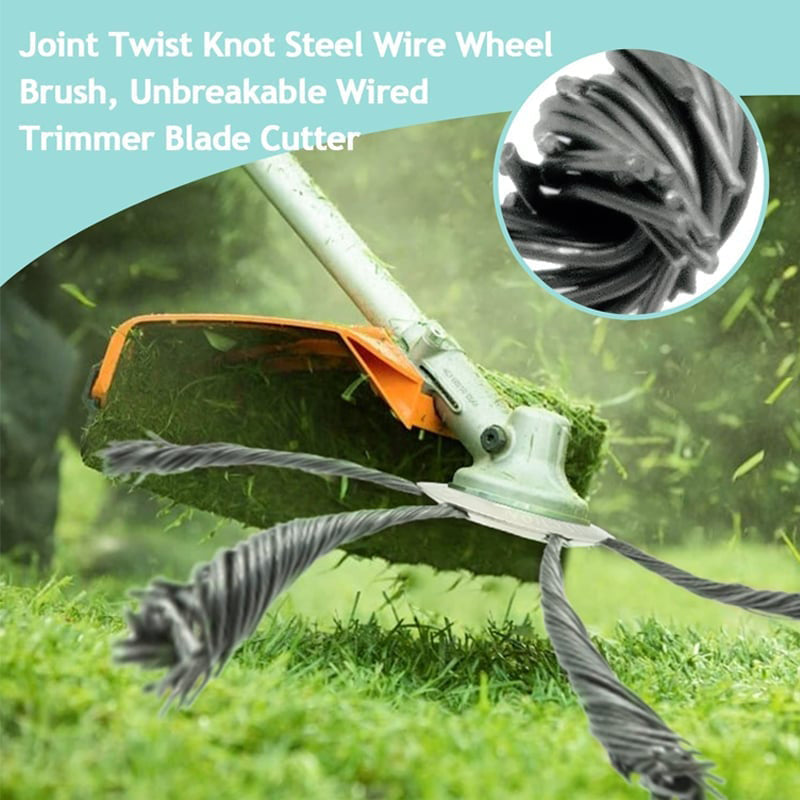 6 inch Steel Wire Brush Cutter Trimmer Head