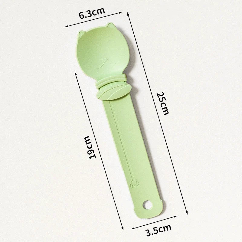 Cat Treat Squeeze Feeding Spoon