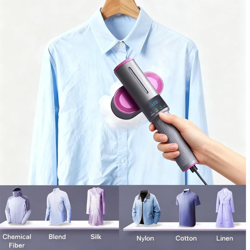 2-in-1 Clothes Steamer Iron