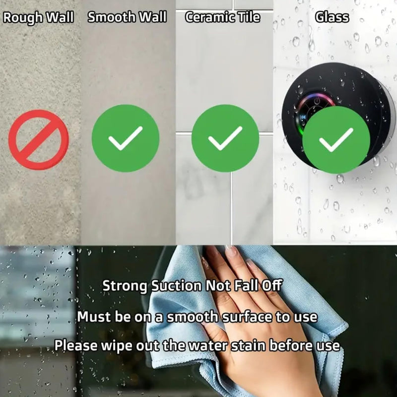 Mini Bluetooth Shower Speaker