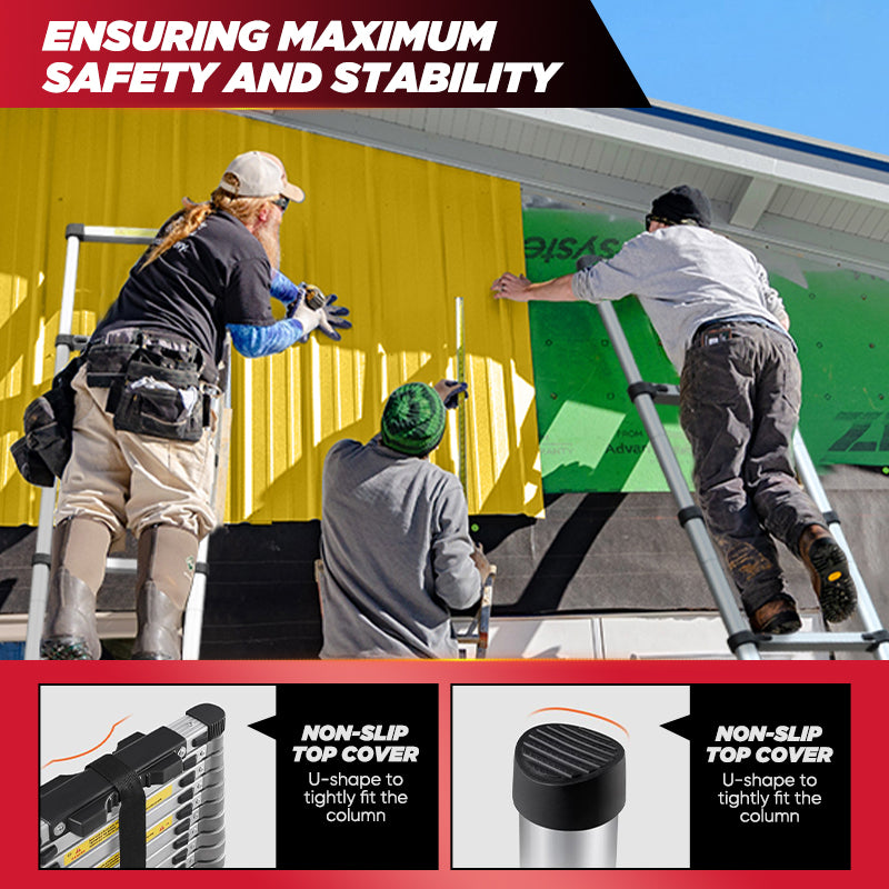 Portable Collapsible Extension Ladder