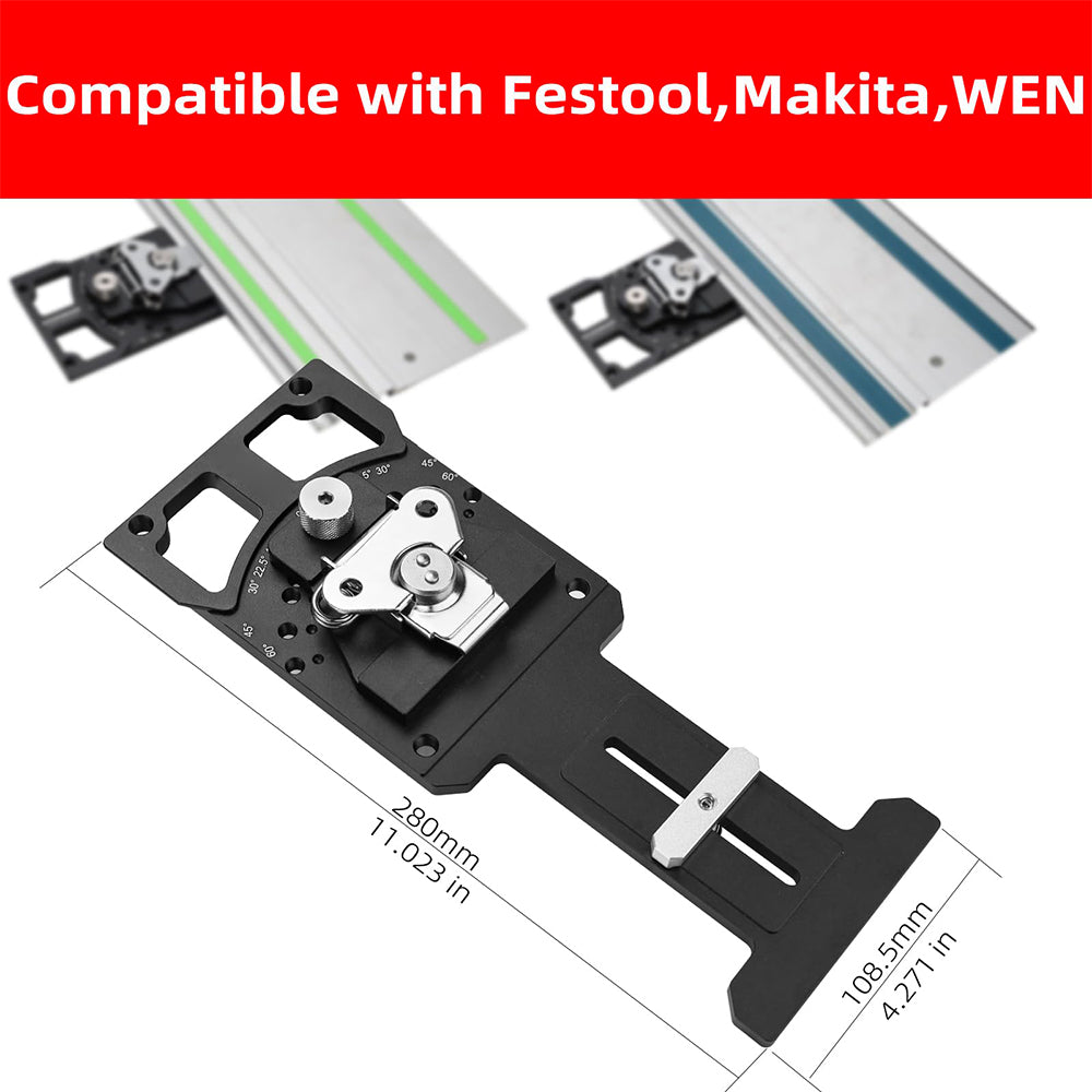 Adjustable Angle Track Saw Guide