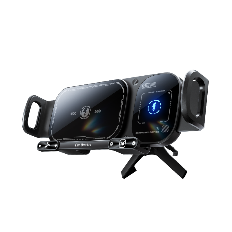 Wireless Charging Rotating Car Mount