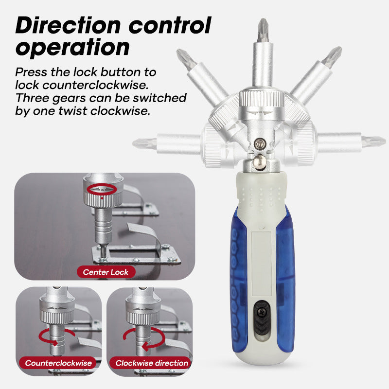 14-IN-1 Ratchet Screwdriver Set