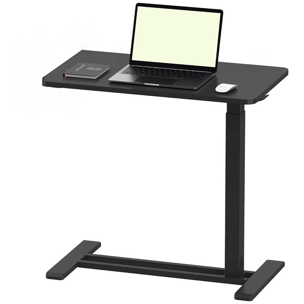Hidden Casters Adjustable Bedside Table