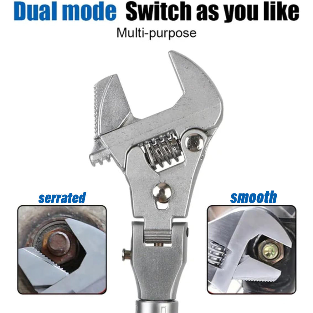 5-In-1 Adjustable Ratchet Wrench