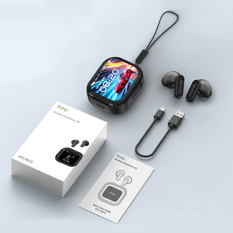 Color screen noise-canceling translation headphones