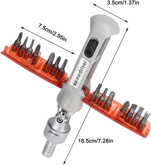 14-IN-1 Ratchet Screwdriver Set