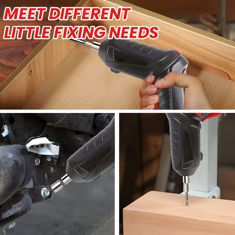 Cordless Electric Screwdriver with Bits