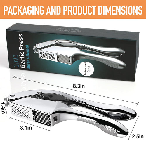 2-in-1 Garlic Press