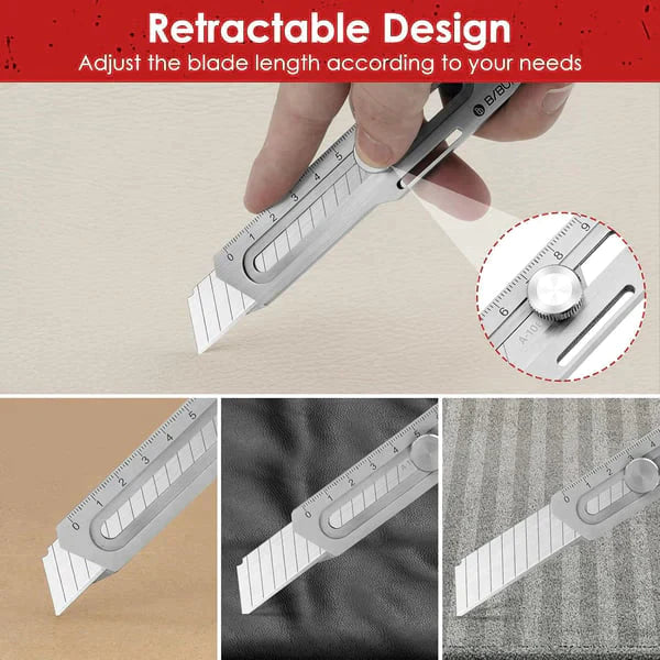 6 in 1 All-Purpose Portable Stainless Steel Utility Knife
