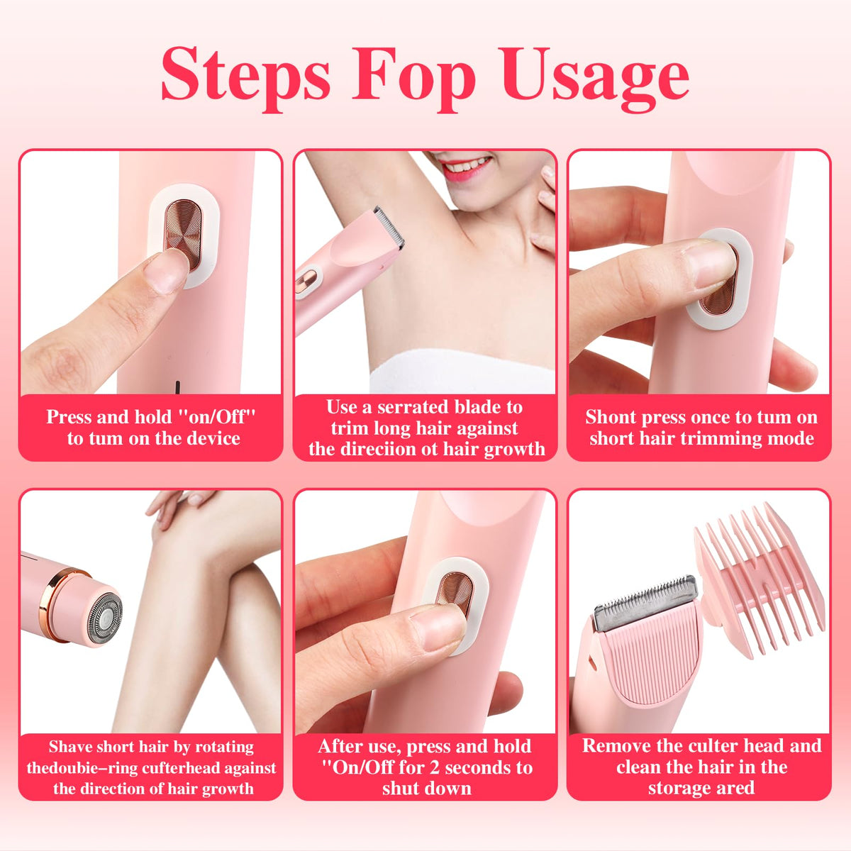 2 in 1 Electric Shaver