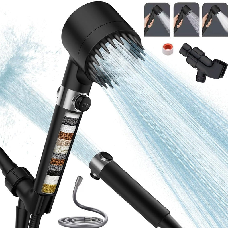 High Pressure Handheld Filtered Showerhead